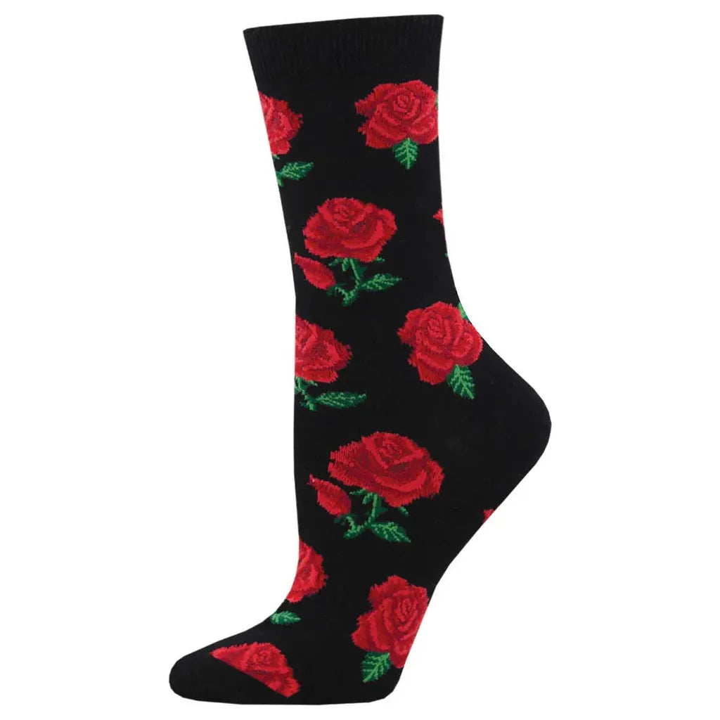 Socksmith Rosy Toes Bamboo Crew Sock