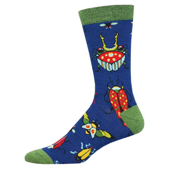 Socksmith Brilliant Bugs Men's Crew Sock