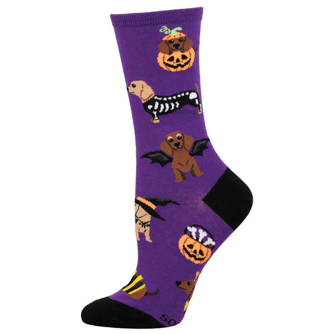 Socksmith Halloween Dogs Crew Sock