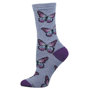 Socksmith Wonderfull Wings Bamboo Crew Sock