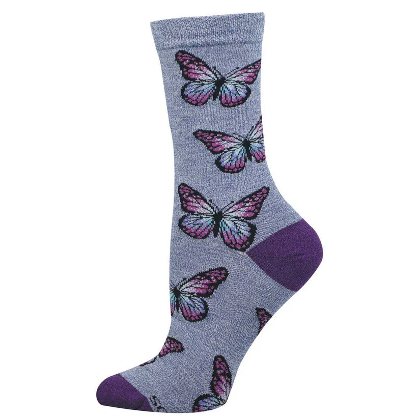 Socksmith Wonderfull Wings Bamboo Crew Sock