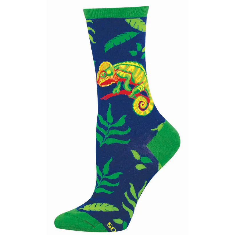 Socksmith Bright As Chameleons Crew Sock