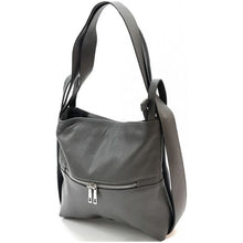 Load image into Gallery viewer, Sole Terra Handbags Greta Zip Leather Backpack