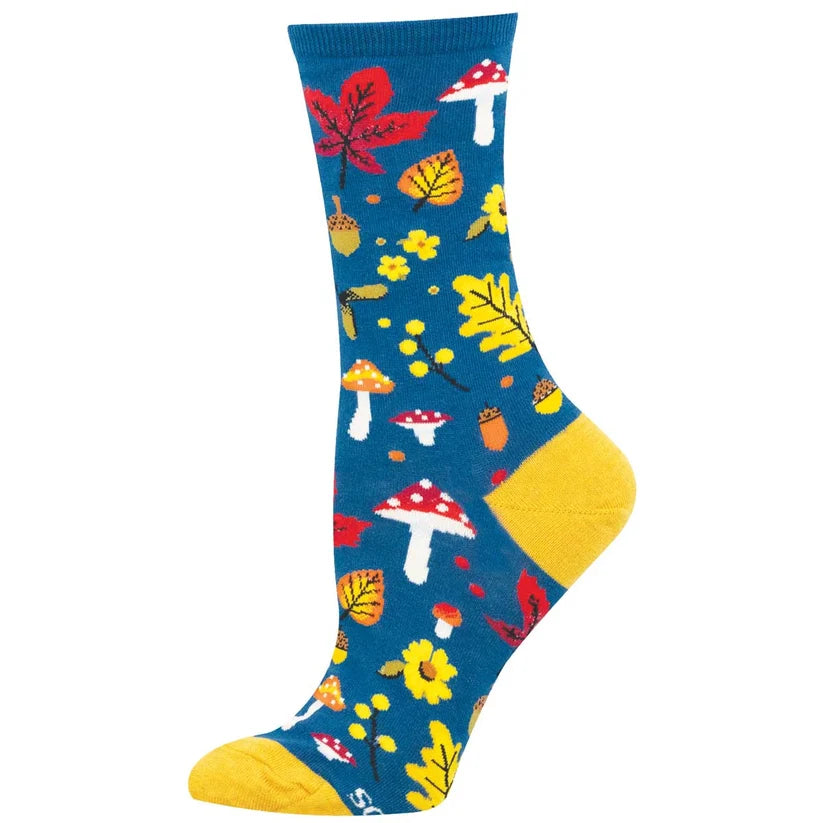 Socksmith Forest Floor Cotton Crew Sock