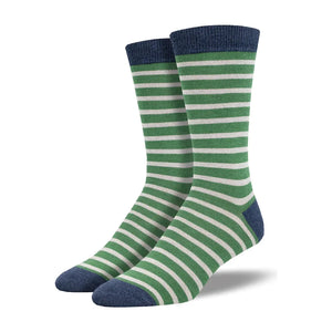 Socksmith Bamboo Basic Sailor Stripe Men's Sock