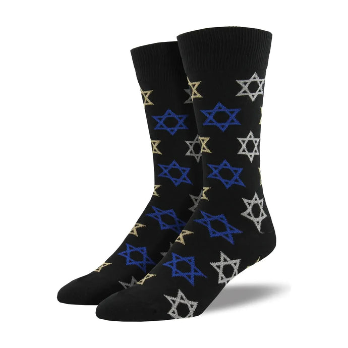 Socksmith Star Of David Men's Crew Sock