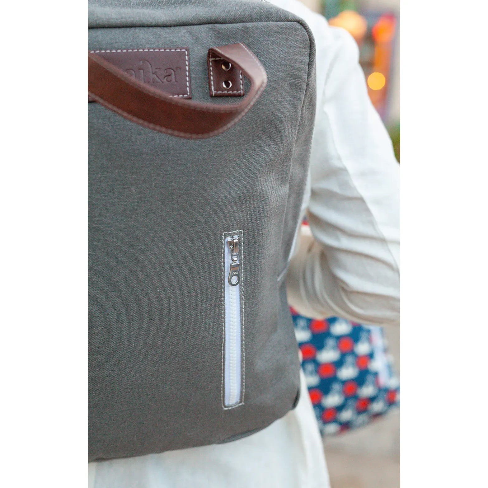 Maika Zippered Backpack