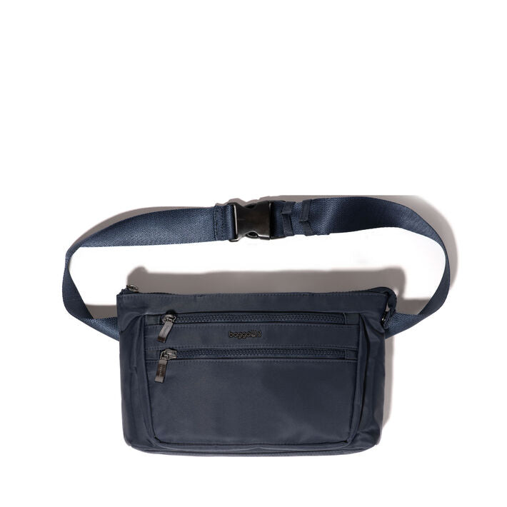 Baggallini Pocket Belt Bag Waist Pack And Crossbody