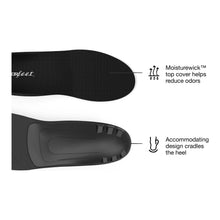Load image into Gallery viewer, Superfeet Black All-Purpose Support Low Arch Insoles