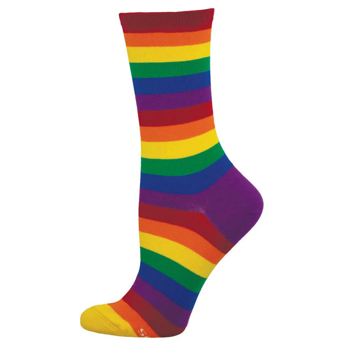 Socksmith Pride Stripes Crew Sock
