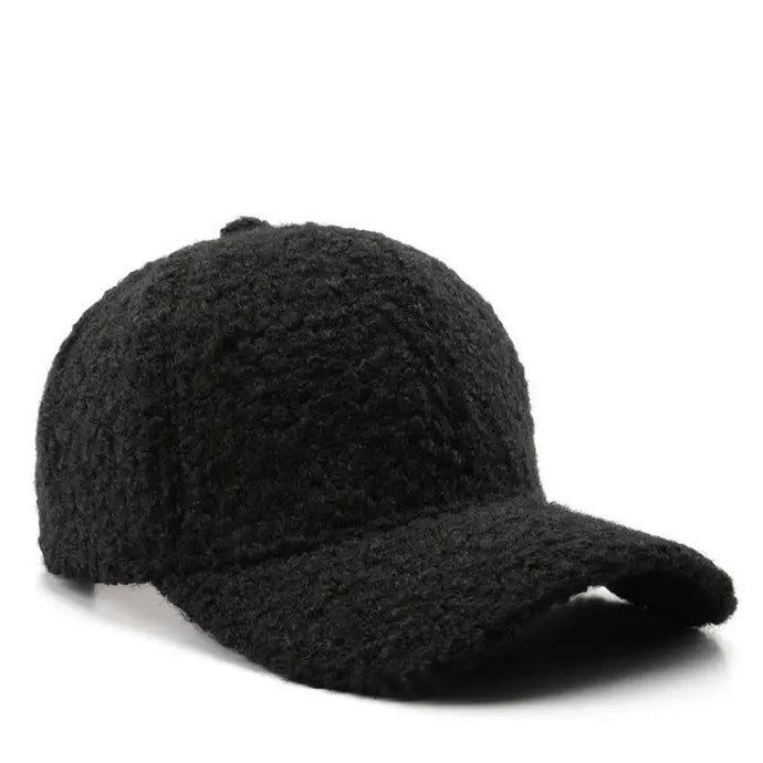 Sole Terra Accessories Winter Solid Color Fleece Baseball Hat