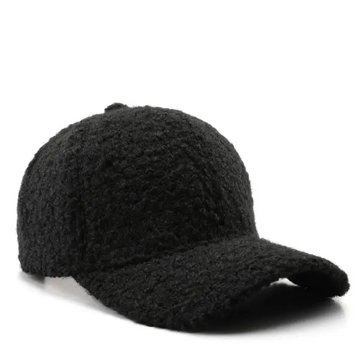 Sole Terra Accessories Winter Solid Color Fleece Baseball Hat