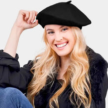 Load image into Gallery viewer, Sole Terra Accessories Womens Solid Color Beret