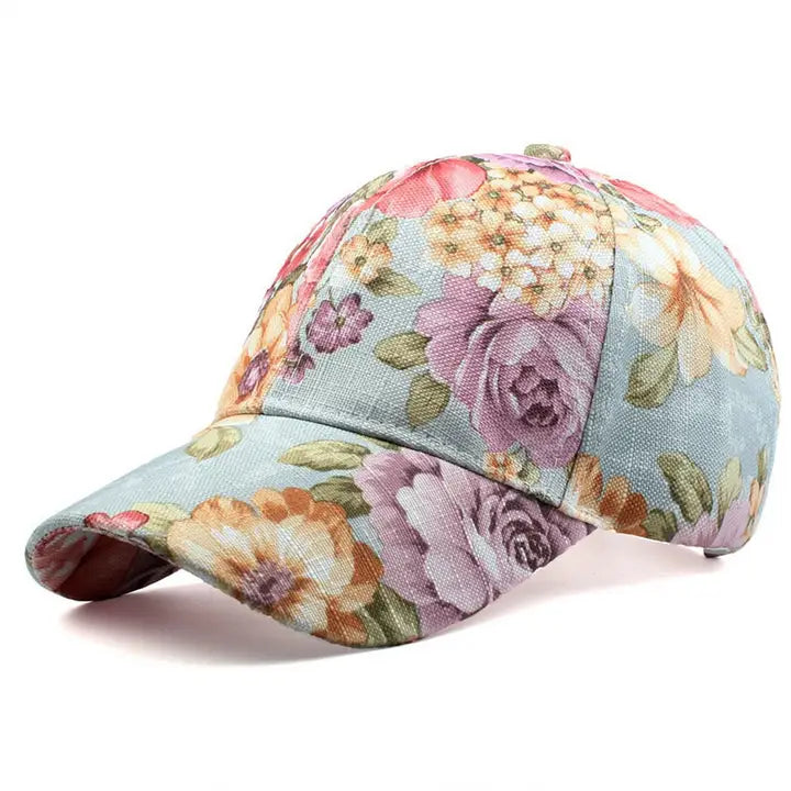 Sole Terra Accessories Breathable Floral Sun Baseball Hat