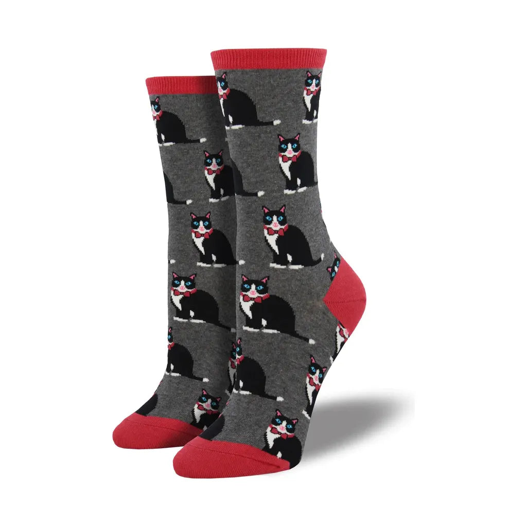 Socksmith Tuxedo Cats Crew Sock