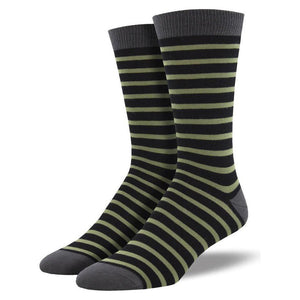 Socksmith Bamboo Basic Sailor Stripe Men's Sock